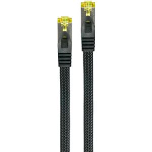 PYTHON S/FTP CAT7 10 Gigabit netwerkkabel / zwart - LSZH - 7,5 meter