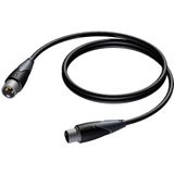 Procab CLD953 3-pins XLR (m) - 3-pins XLR (v) DMX kabel - 1 meter