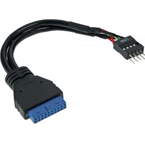 Pin Header USB2.0 - USB3.0 adapter - 0,15 meter