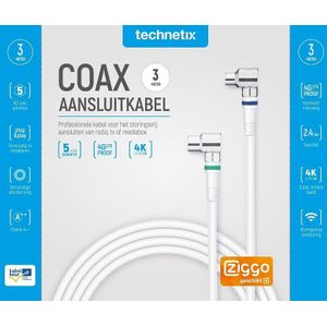 Coaxkabel RLA++21 - 3 mtr. [ZIGGO geschikt]