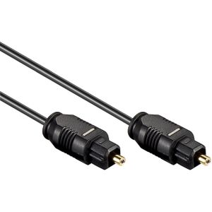 Digitale optische Toslink audio kabel - 2,2mm / zwart - 3 meter