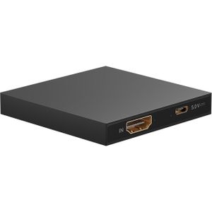 Goobay HDMI splitter 1 naar 2 - HDMI1.4 (4K 30Hz) / zwart