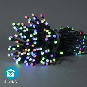 Nedis SmartLife Wi-Fi decoratief LED-lichtsnoer - 10m - 84 LED's / full-color