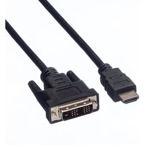 DVI-D Single Link - HDMI kabel / zwart - 10 meter