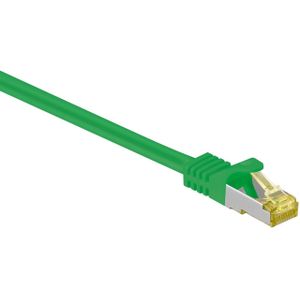 S/FTP CAT7 10 Gigabit netwerkkabel / groen - LSZH - 15 meter