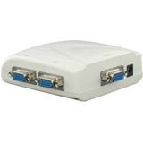 VGA splitter 1 naar 4 - actief / beige