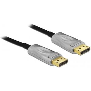 DeLOCK premium DisplayPort Active Optical Cable (AOC) met DP_PWR - versie 1.4 (5K/8K 60Hz) - 25 meter