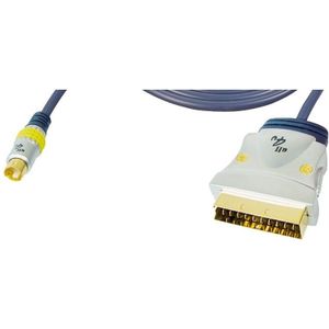 Premium S-VHS (m) - Scart (m) kabel - 1,5 meter