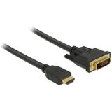 Premium DVI-D Dual Link - HDMI kabel / zwart - 10 meter