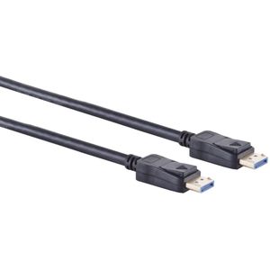 DisplayPort kabel - versie 2.0 (8K 60Hz) / zwart - 0,50 meter