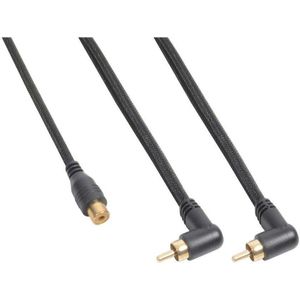 PD Connex Kabel 2x RCA Male - 1x RCA Female 30cm