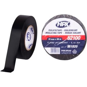 HPX isolatietape 19mm / 20m / zwart
