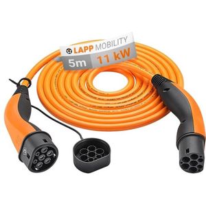 LAPP EV Type 2 - EV Type 2 HELIX oplaadkabel - 11kW / oranje - 5 meter