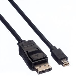 Mini DisplayPort - DisplayPort kabel - versie 1.1 (4K 30 Hz) / zwart - 1 meter