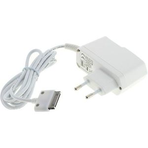 Tablet lader 5V / 2A / 10W - 30-pins voor Samsung Galaxy Tab en Galaxy Note tablets / wit