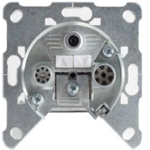 Satelliet doorvoerdoos R/TV/SAT 10 dB