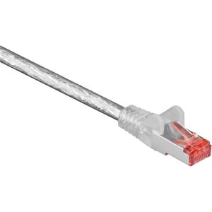 S/FTP CAT6 Gigabit netwerkkabel / transparant - LSZH - 10 meter