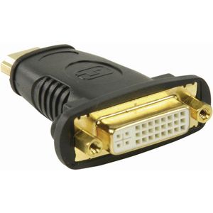 Premium HDMI (m) - DVI-I Dual Link (v) adapter / zwart