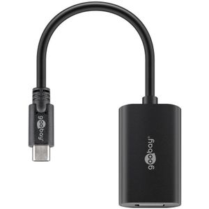Goobay USB-C - DisplayPort 4K 60Hz adapter | zwart | 0,20 meter