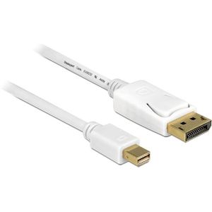 Mini DisplayPort - DisplayPort kabel - versie 1.2 (4K 60 Hz) / wit - 5 meter