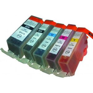SecondLife Multipack inkt cartridges voor Canon PGI-525 en CLI-526