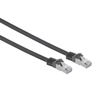 S/FTP CAT7 industriële netwerkkabel | PUR LSZH | zwart | 10 meter