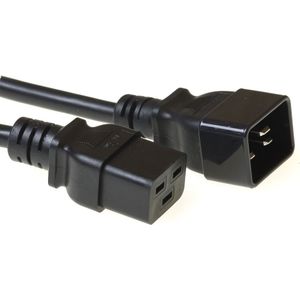 C19 - C20 stroomkabel voor UPS/PDU - 3x 1,50mm / zwart - 3 meter
