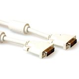 ACT Premium DVI-D Dual Link kabel / RF-Block - UL gecertificeerd - 1,8 meter