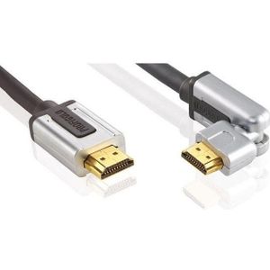 Profigold HDMI kabel met 360° roteerbare connectoren - versie 1.4 (4K 30Hz) - 1 meter