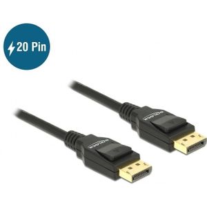 Premium DisplayPort kabel met DP_PWR - versie 1.2 (4K 60Hz) / zwart - 3 meter
