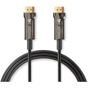 Nedis HDMI active optical cable (AOC) - HDMI2.1 (8K 60Hz + HDR) / zwart - 100 meter