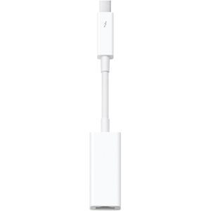Apple MD463ZM/A Thunderbolt naar RJ45 Gigabit Ethernet adapter / wit - 0,10 meter