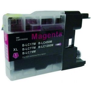 SecondLife inkt cartridge magenta voor Brother LC-1280M XL