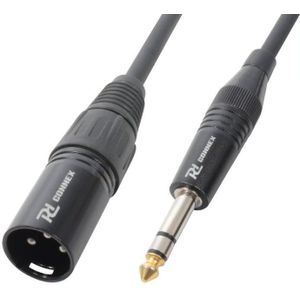 PD Connex XLR (m) - 6,35mm Jack stereo (m) audiokabel - 1,5 meter