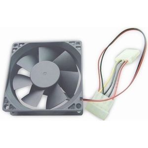 Gembird FANCASE-4 ventilator voor PC-behuizing met 4-pins voedingsaansluiting - PC kast accessoires