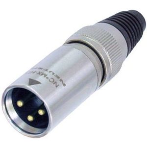 Neutrik NC3MX-HD Heavy Duty IP65 XLR 3-pins (m) connector / zwart/grijs