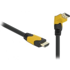 DeLOCK HDMI kabel - 90° haaks naar beneden - versie 2.1 (8K 60Hz + HDR) - 1 meter