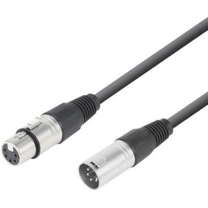 PD Connex 5-pins XLR (m) - 5-pins XLR (v) DMX kabel - 6 meter