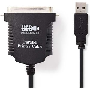 USB-A (m) naar 36-pins SUB-D (m) IEEE1284 parallelle printerkabel - 2 meter