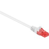 U/UTP CAT6 Gigabit netwerkkabel / wit - PVC - 2 meter