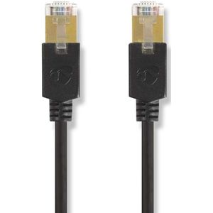 Nedis premium F/UTP CAT6 Gigabit netwerkkabel / zwart - LSZH - 10 meter