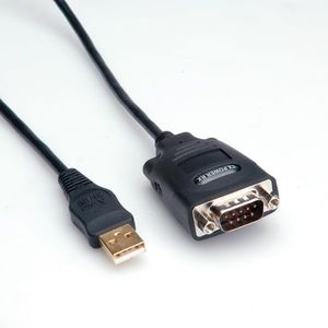 USB-A (m) naar 9-pins SUB-D met moeren (m) seriële RS485 adapter / Intersil chip - 1,1 meter