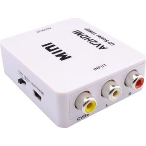 Tulp Composiet AV naar HDMI converter / wit