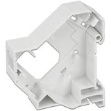 DIN-Rail houder voor 1 Keystone module (versie 2) / wit