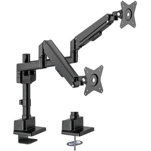 My Wall bureaubeugel voor 2 monitoren tot 32 inch / interactief / zwart