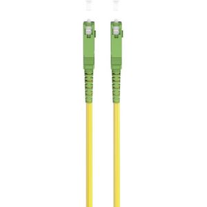 SC/APC Simplex FTTH kabel | OS2 | geel | LSZH | 0,50 meter