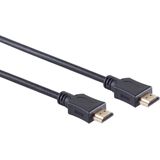 HDMI kabel - versie 1.4 (4K 30Hz) - CU koper aders / zwart - 1 meter