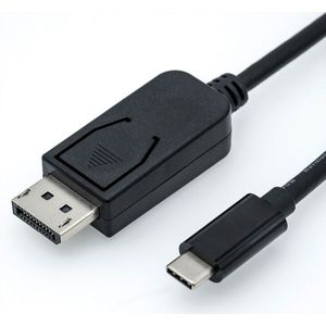 USB-C naar DisplayPort kabel met DP Alt Mode (4K 60 Hz) / zwart - 3 meter