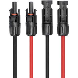 Solar PV kabel set | 4mm² | IP68 | 10 meter