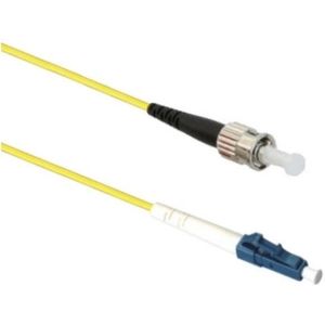 LC - ST Simplex Optical Fiber Patch kabel - Single Mode OS1 - geel / LSZH - 45 meter